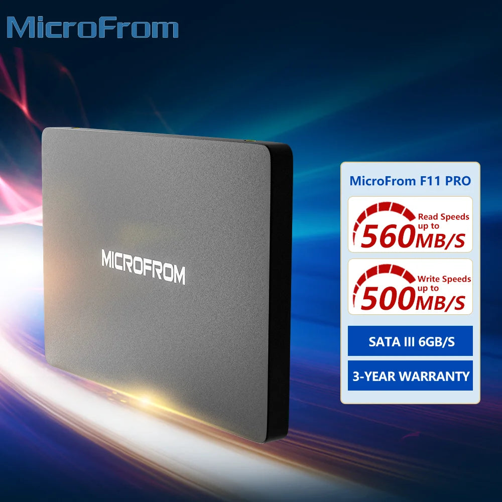 MicroFrom SSD 240 GB 1TB 120GB 128GB 256GB 480GB 512GB 1 TB 2TB SATA Internal Solid State Drive Hard Disk for Laptop Desktop - Torange