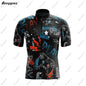 Comics Team Men Cycling Jersey MTB Maillot Bike Shirt Downhill Jersey High Quality Pro Team Tricota Mountain Bicycle Clothing Torange
