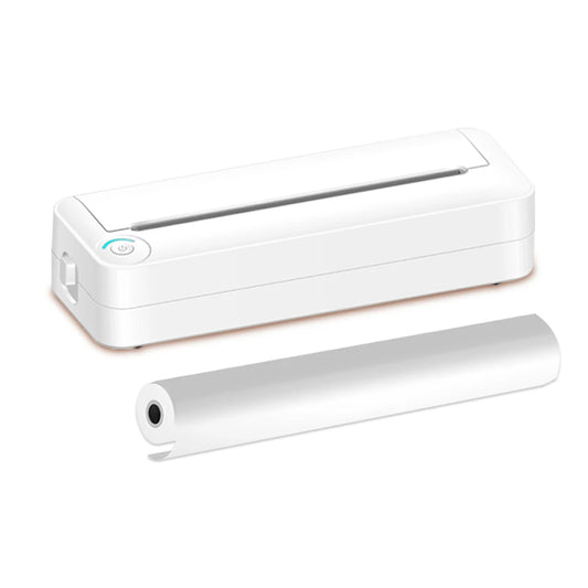 A4 Paper Printer Thermal Printing Wireless BT Mobile Photo Printer Support 210mm Wide for Outdoor Travel Home Office Printing