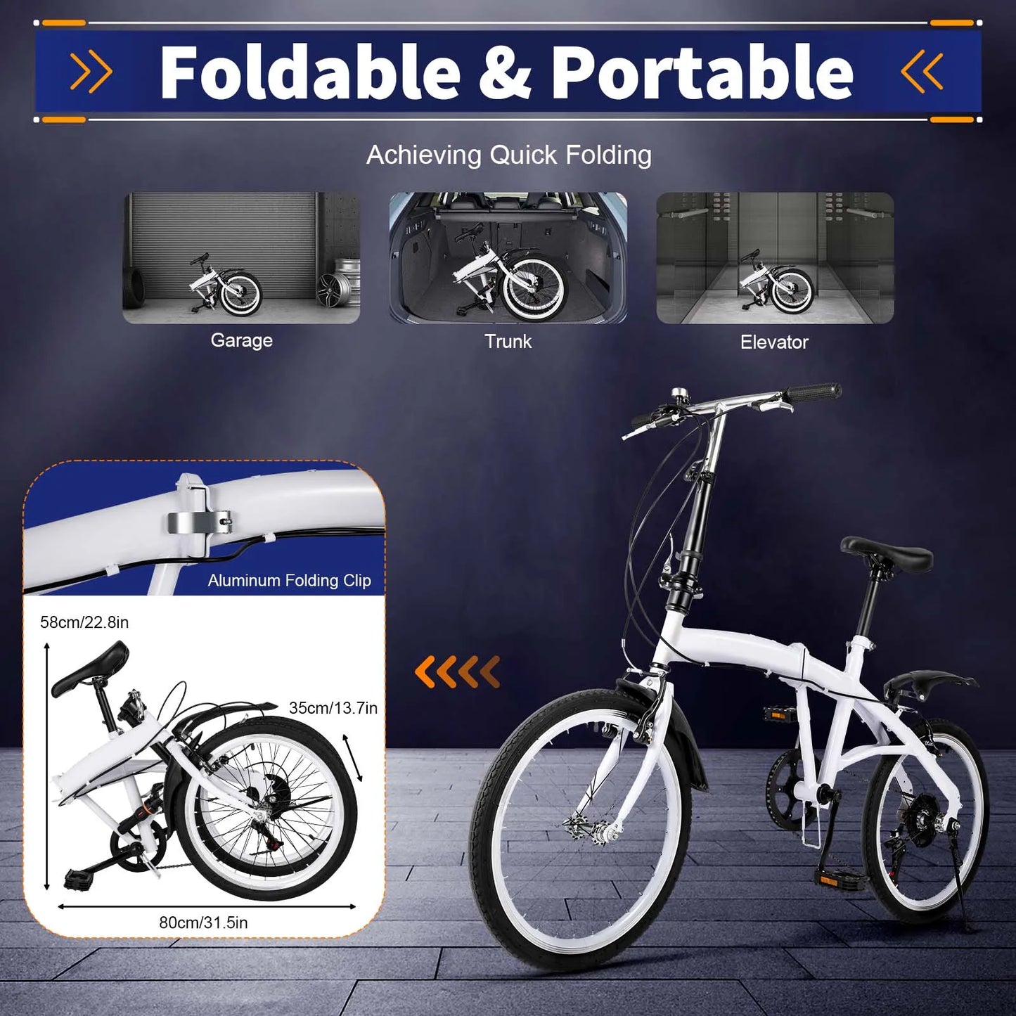Portable Folding Bicycle