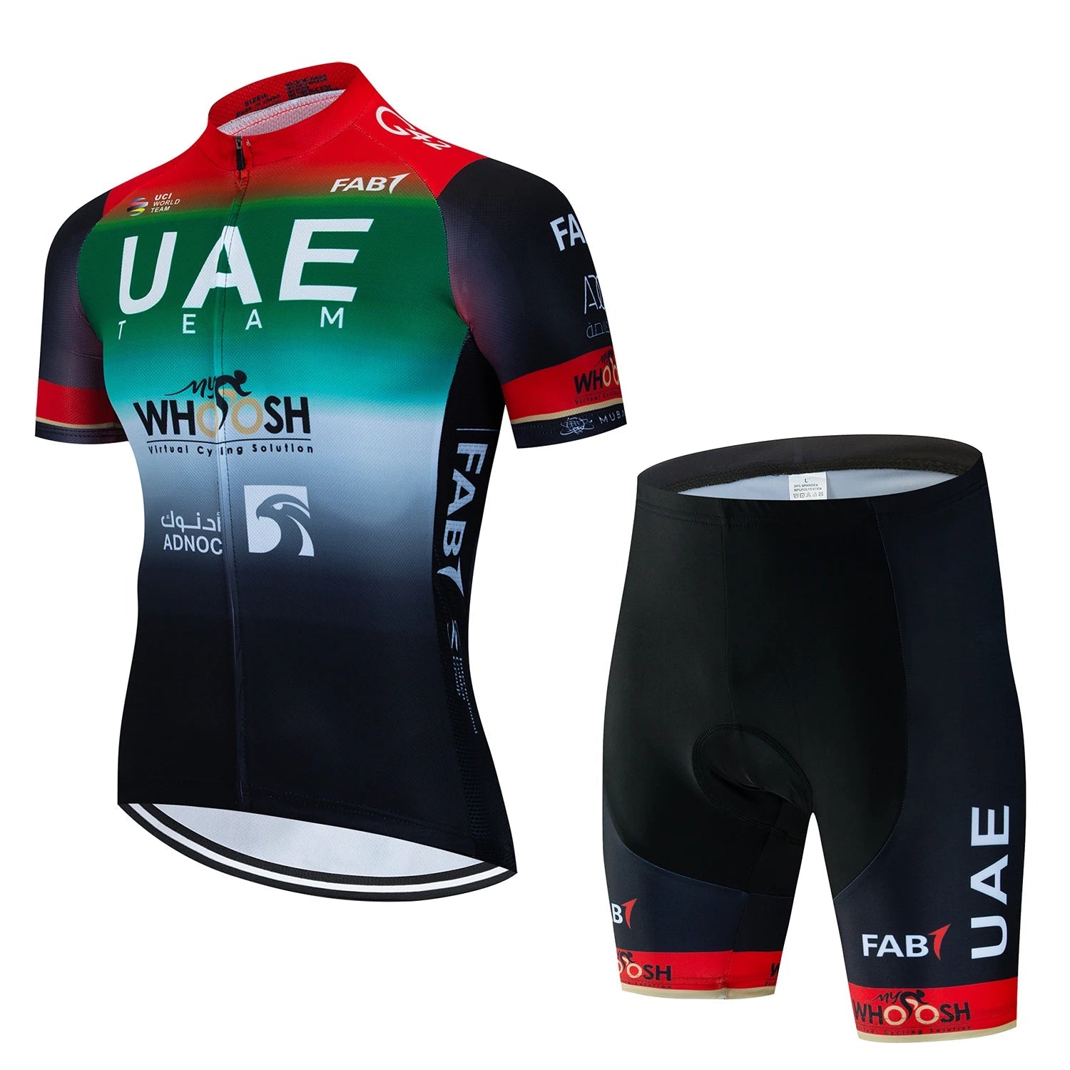 2025 UAE Cycling Jersey Set MTB Uniform Bike Clothing Summer Breathable Bicycle Shirt Ropa Ciclismo Bib Pants Maillot Ciclismo Torange
