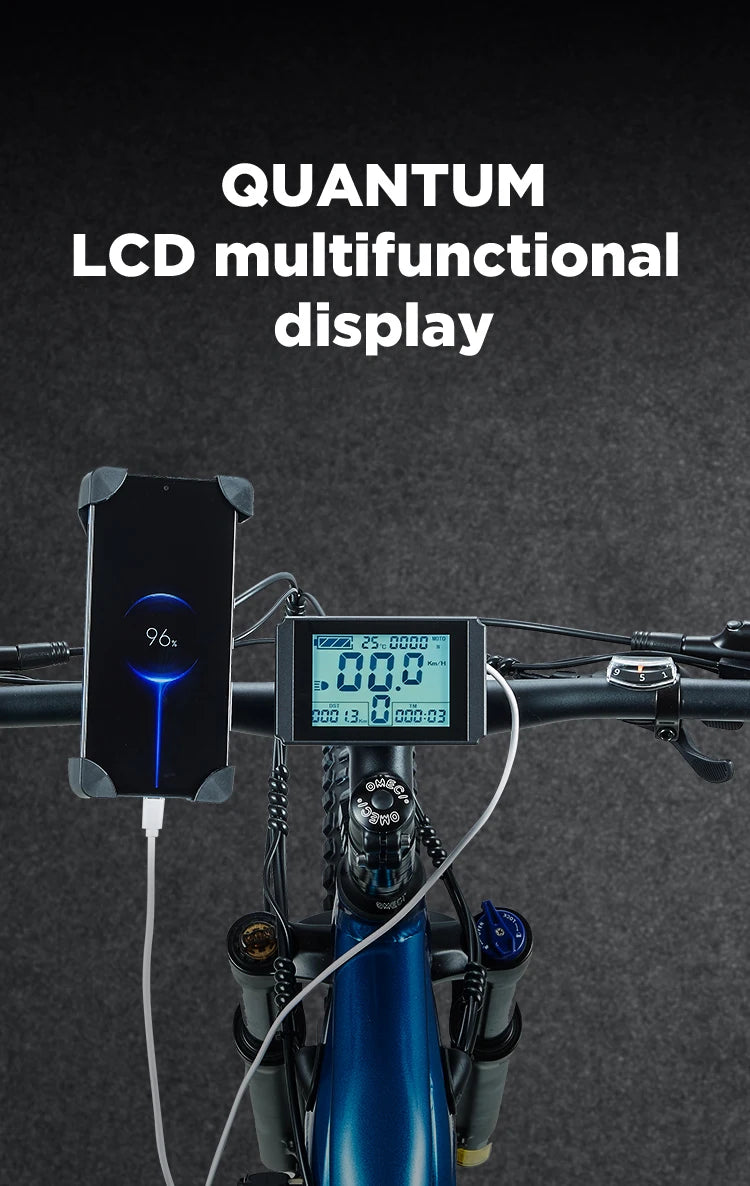 PH001 Electric Bicycles Peak 1000W Motor 48V 20AH Battery Off-Road VTT Electric Mountain Bike 27.5 Inch Fat Tire Electric Bikes