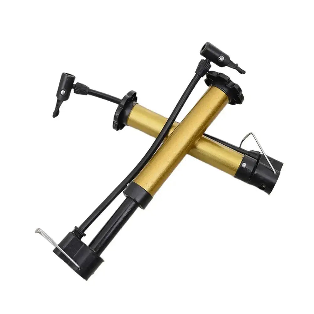 Mini Bicycle Pump Manual Inflator Device Bike Wheel Pumping Accessories Portable Basketball Cycling Ball Football A P2f0