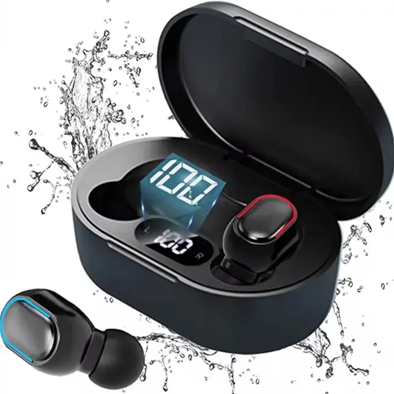Original E7S Wireless Bluetooth Headset with Mic LED Display Earbuds for iPhone Xiaomi TWS Earphone Bluetooth Headphones earbuds Torange