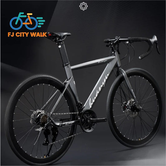 FJ Bend High Carbon Steel Variable Speed Wind Shock Absorber Road Bike