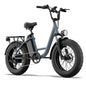 URLIFE E20Pro Adult 1500W Peak Power Motor 48V15.6Ah Battery Electric Bicycle E-bike 20*4Inch All Terrain Fat Tire Electric Bike Torange