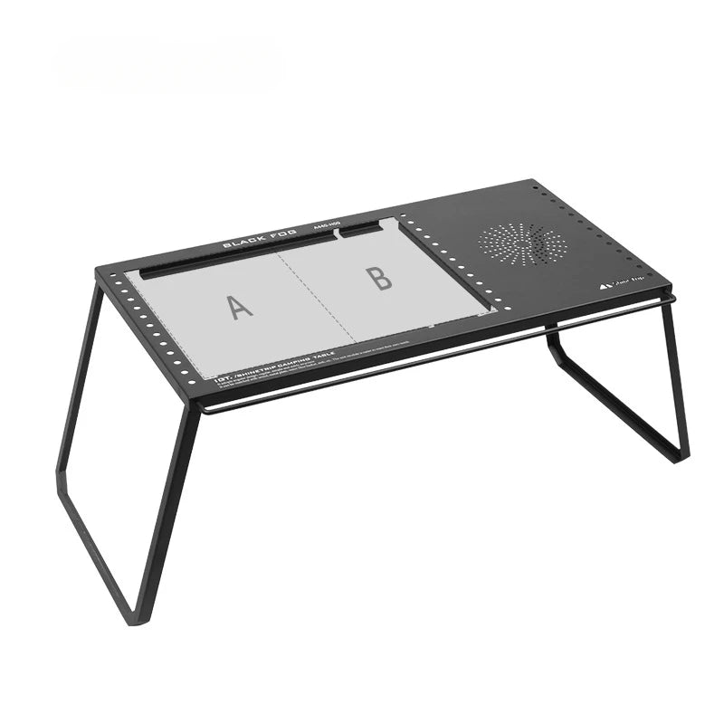 Folding Camping Tables Portable IGT Carbon Steel Ultralight Nature Hike Table Top Outdoor Multifunctional Auxiliary Equipment