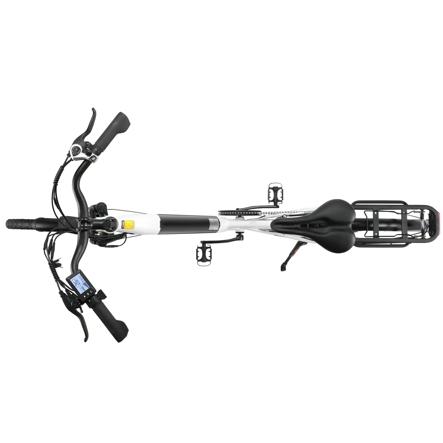 TESWAY E Bike For Adults 500W Motor 48V 12AH Battery 27.5*2.4-inch Tires 40km/h Max Speed 90km Range Mechanical Disc Brakes