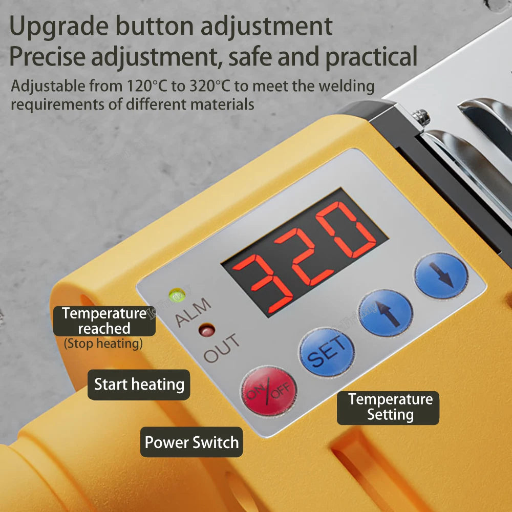 Pipe Welding Machine PB/PP/PE/PPR Pipe Welder PPR Plastic Tube Fusion Welding Equipment PVC Pipe Soldering Iron Hot Melting Tool