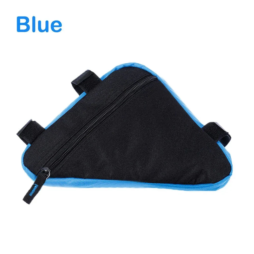 DOMEN Bicycle Triangle Bag Bike Frame Front Tube Waterproof Bag Bike Top Tube Bag Bicycle Storage Bag Bicycle Accessories Torange