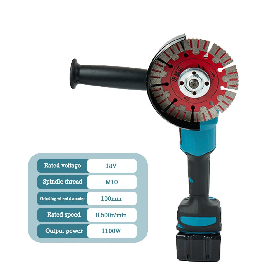 Superpan lithium electric brushless Angle grinder pin wireless grinding machine Multi-functional cutting machine polishing machine