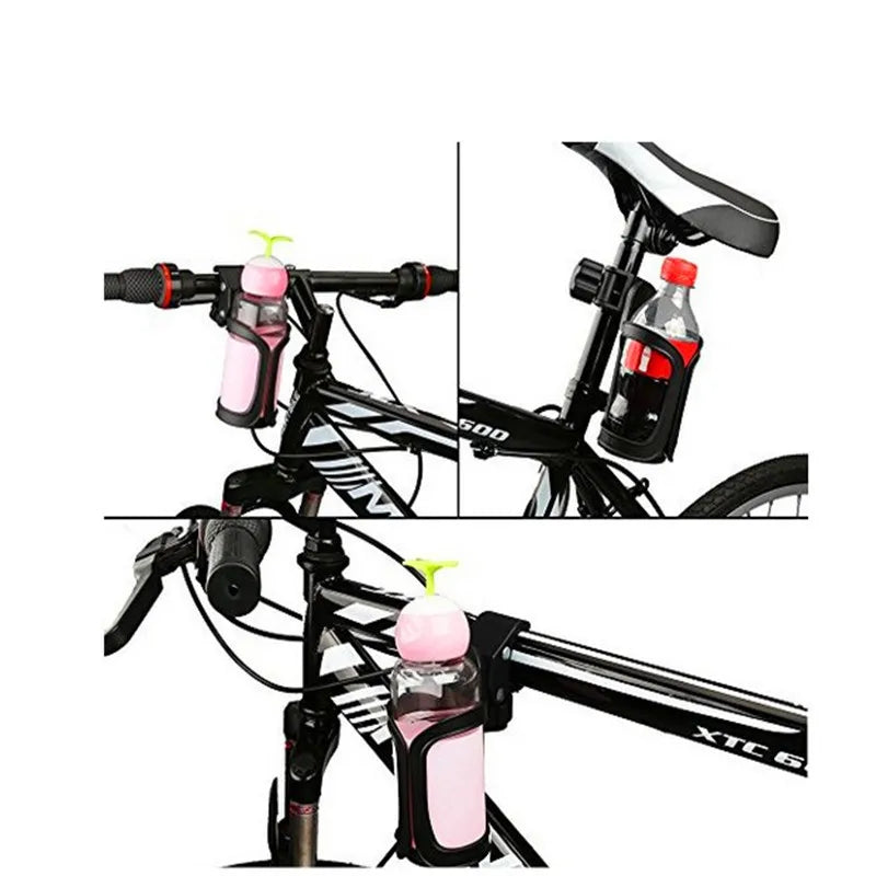 Bicycle Accessories Multifunctional Water Bottle Cup Holder Baby Stroller Bike Bicycle Cycling Handlebar Mount Cage Dropshipping Torange