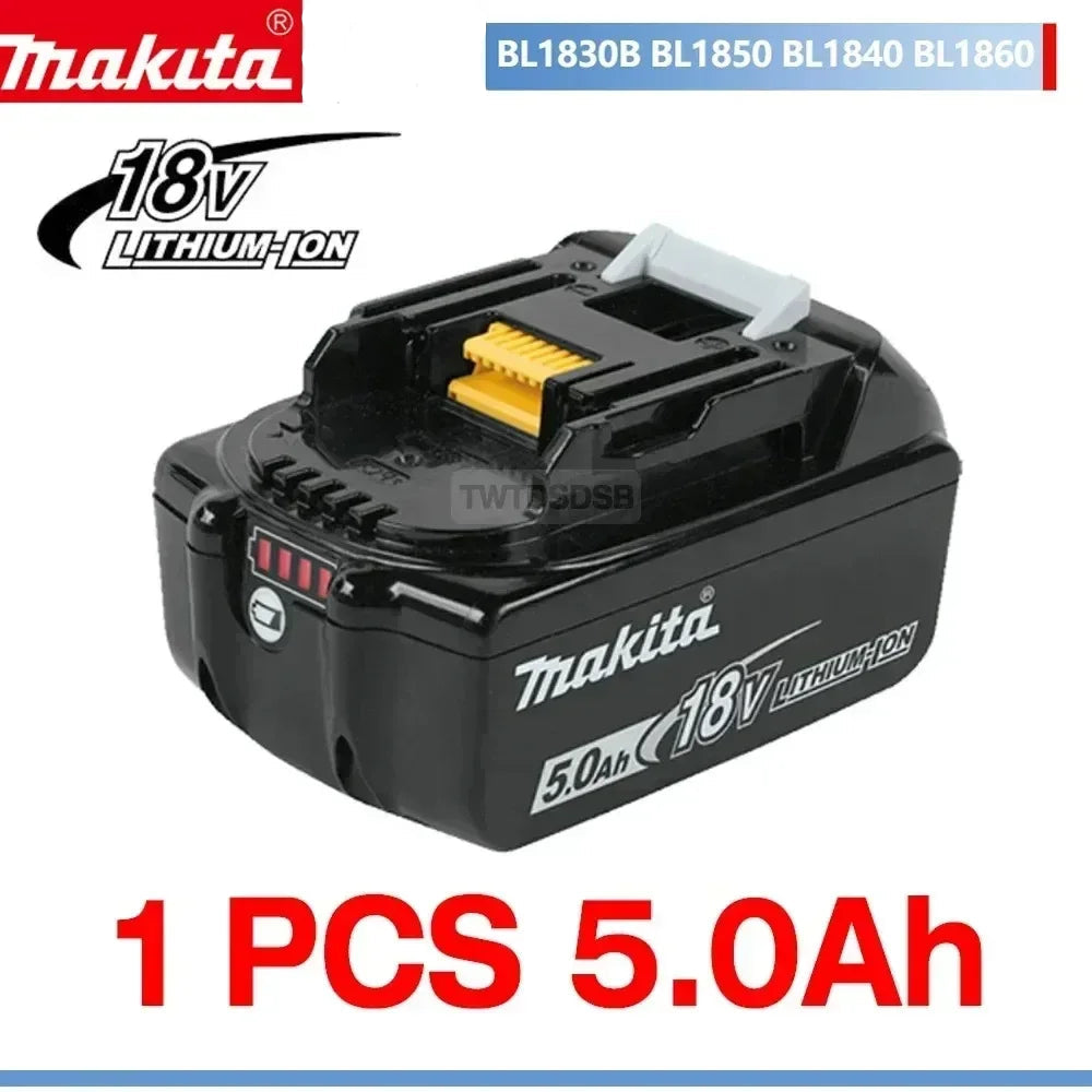Original Makita 6Ah/5Ah/3Ah for Makita 18V Battery BL1830B BL1850B BL1850 BL1840 BL1860 BL1815 Replacement Lithium Battery