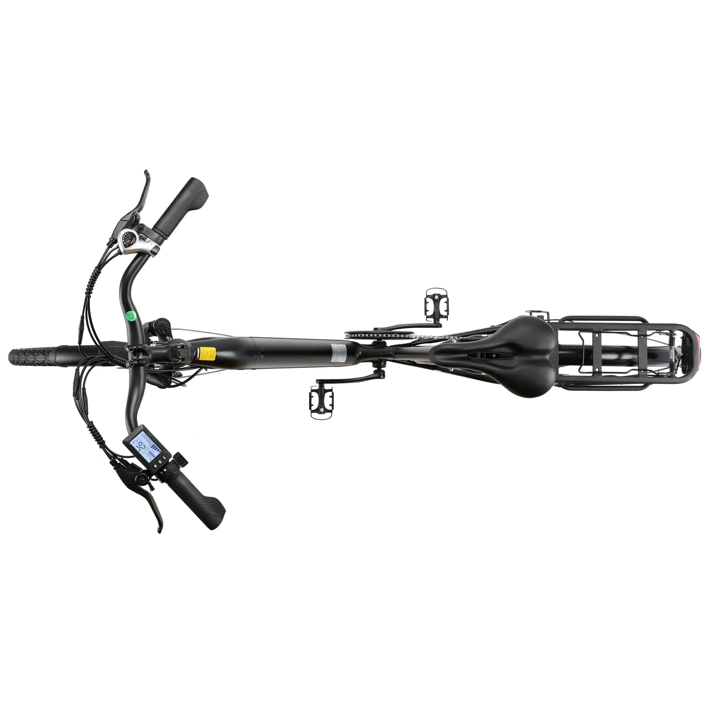 TESWAY E Bike For Adults 500W Motor 48V 12AH Battery 27.5*2.4-inch Tires 40km/h Max Speed 90km Range Mechanical Disc Brakes