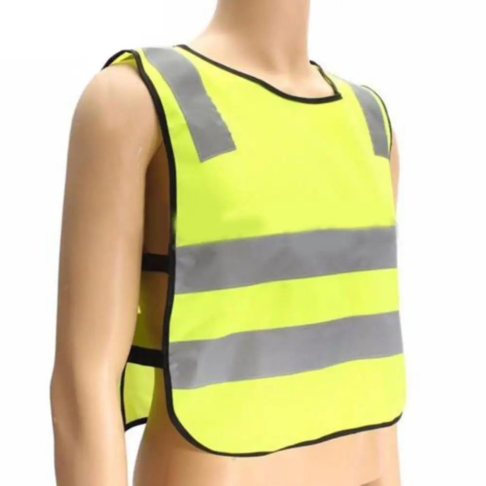 Kids Safety Vest High Visability Jacket School Children Highlight Reflective Straps Night Work Security Cycling Safety Vest