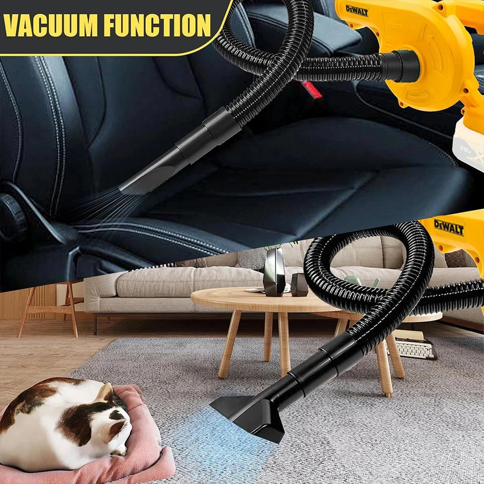 DeWalt Cordless Electric Hair Dryer Brushless Dust Vacuum Cleaner Portable Multifunctional Household Car Removable Air Blower