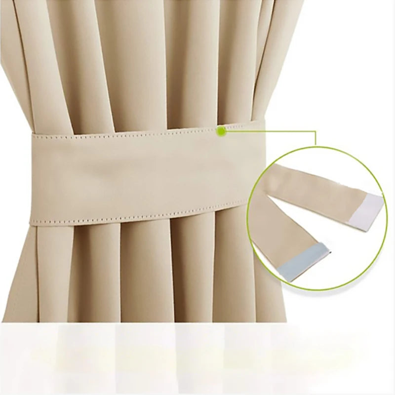 Blackout French Door Curtain Soft Fabric Rod Pocket High Shading Glass Window Drapes Full Front Door Curtains 1 Piece