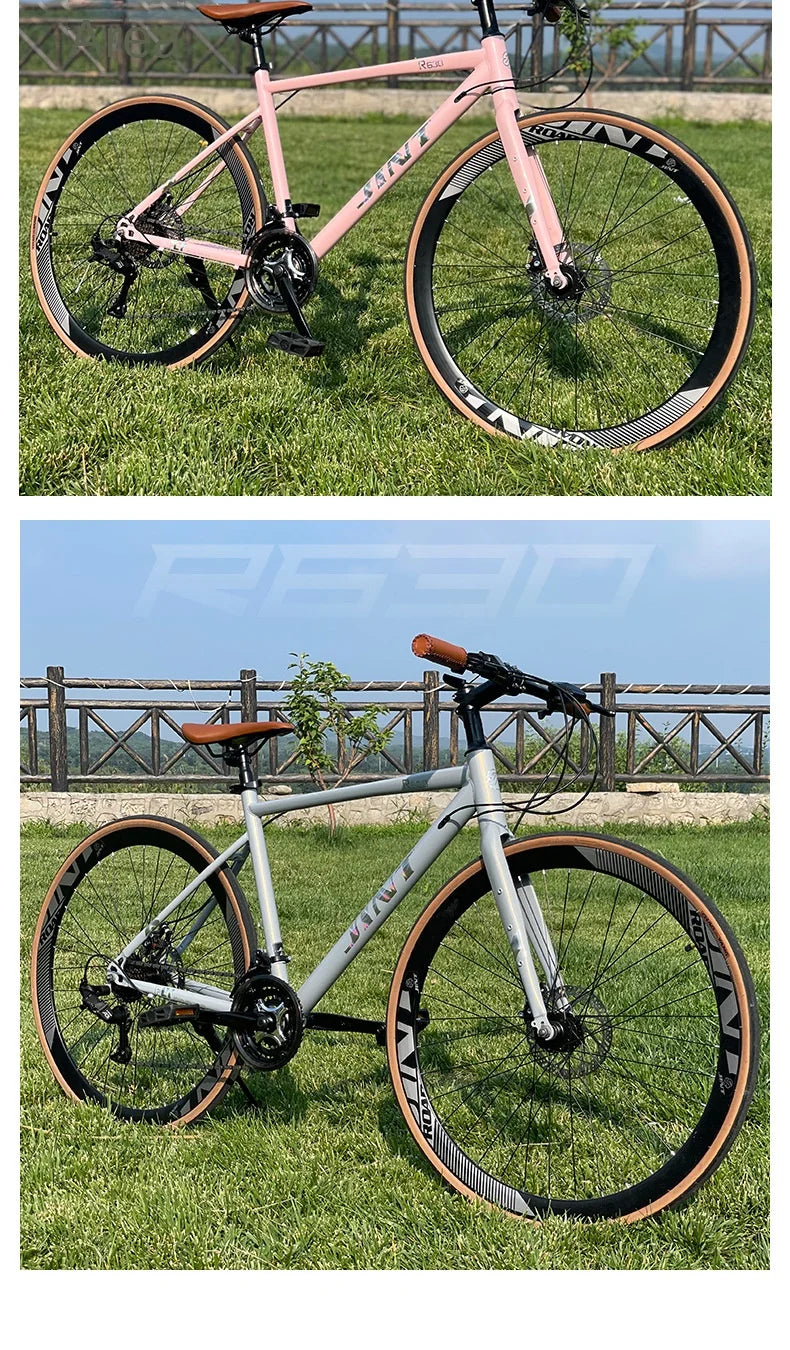 High Carbon Steel Road Bike