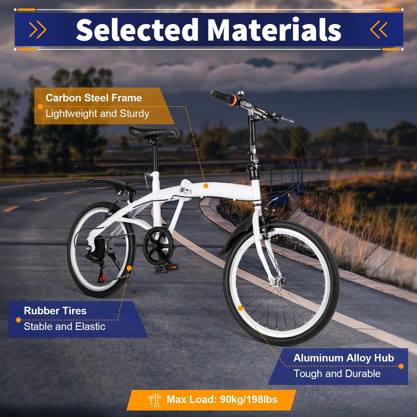 Portable Folding Bicycle