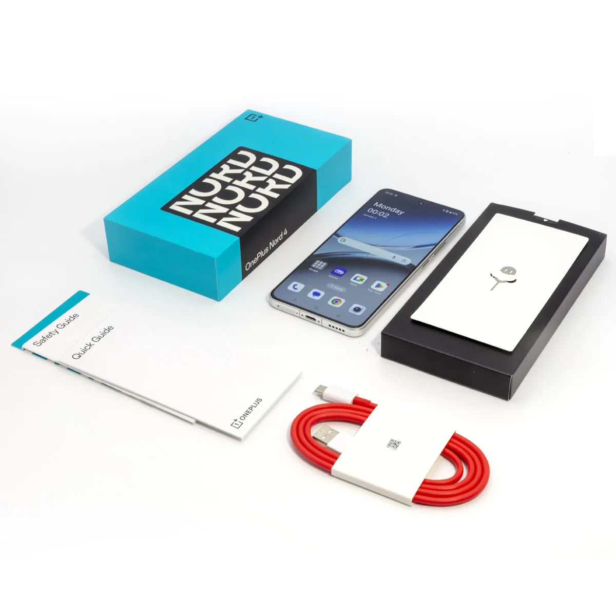 2024 New OnePlus Nord 4 Global Version Snapdragon 7+ Gen 3 6.74"120Hz Fluid AMOLED 50MP SONY Dual Cameras 5500mAh 100W SUPERVOOC