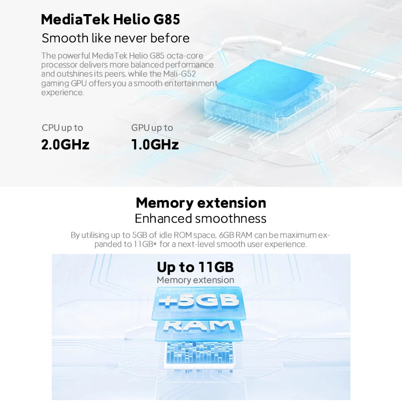 Xiaomi Redmi 12C Mobilephone MediaTek Helio G85  6.71" Dot Drop Display 5000mAh Battery 50MP Main Camera Fast Charger Phone - Torange