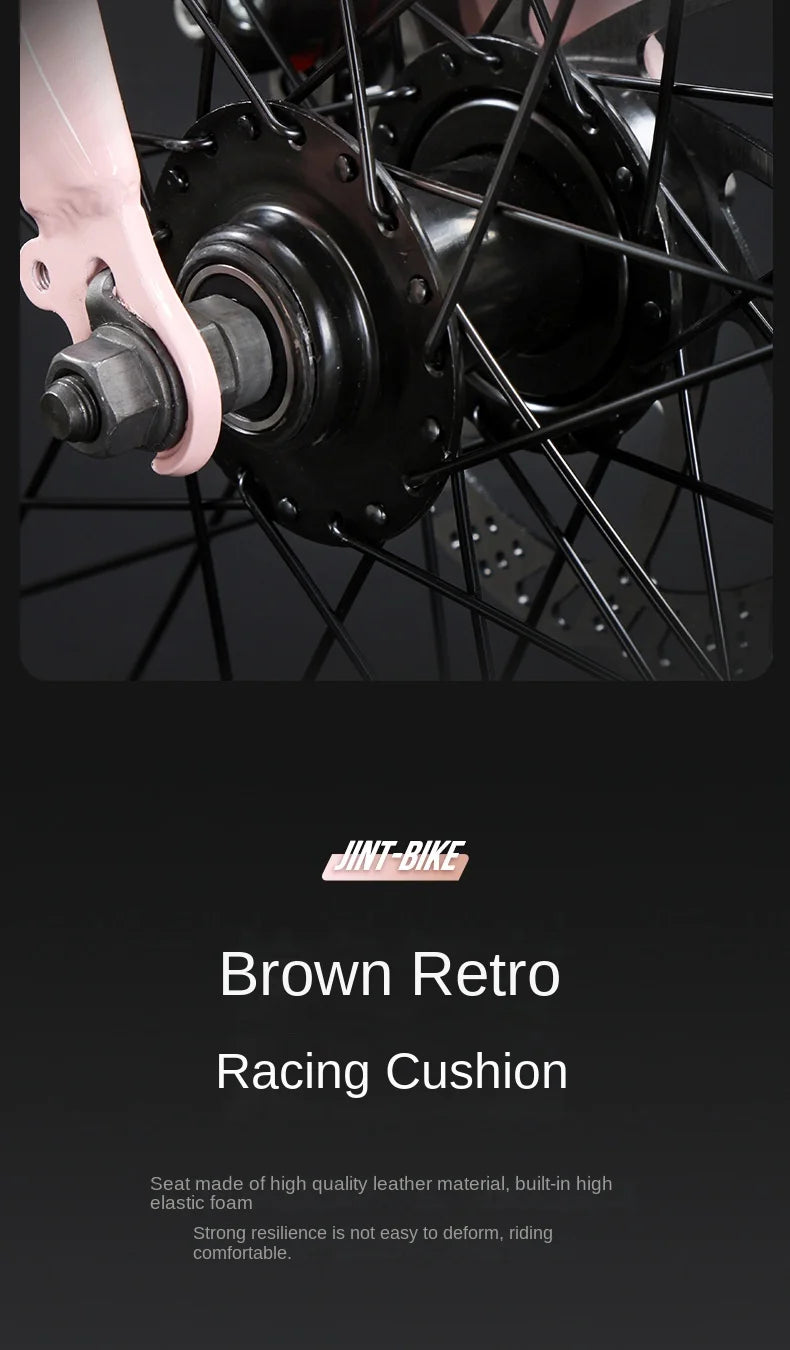 High Carbon Steel Road Bike