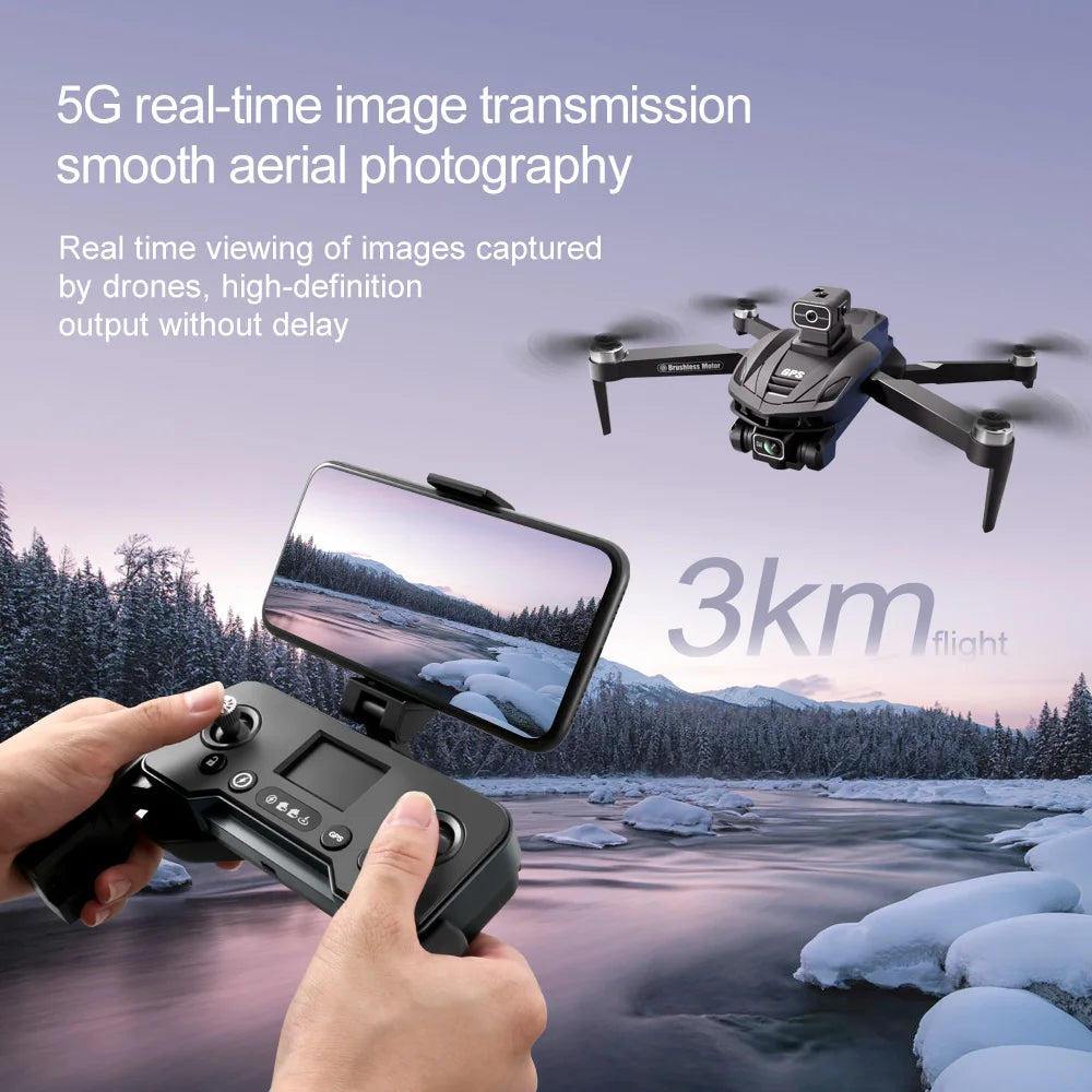 Drone 8K 5G GPS Professional HD Aerial Photography Dual-Camera Omnidirectional Obstacle Avoidance Drone Original