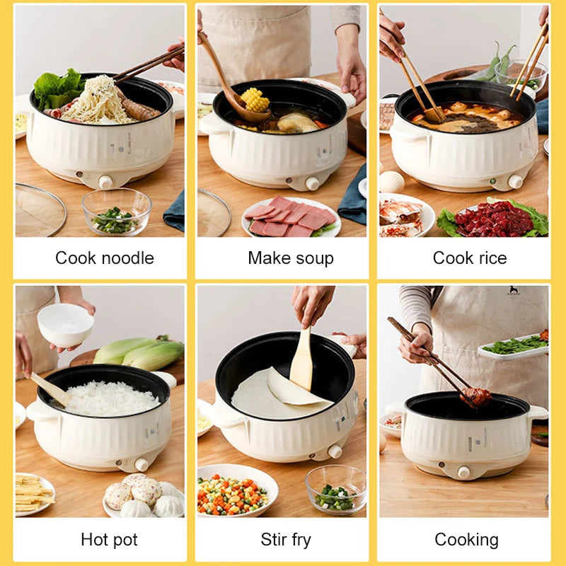 Electric Multifunctional Rice Cooker for Kitchen