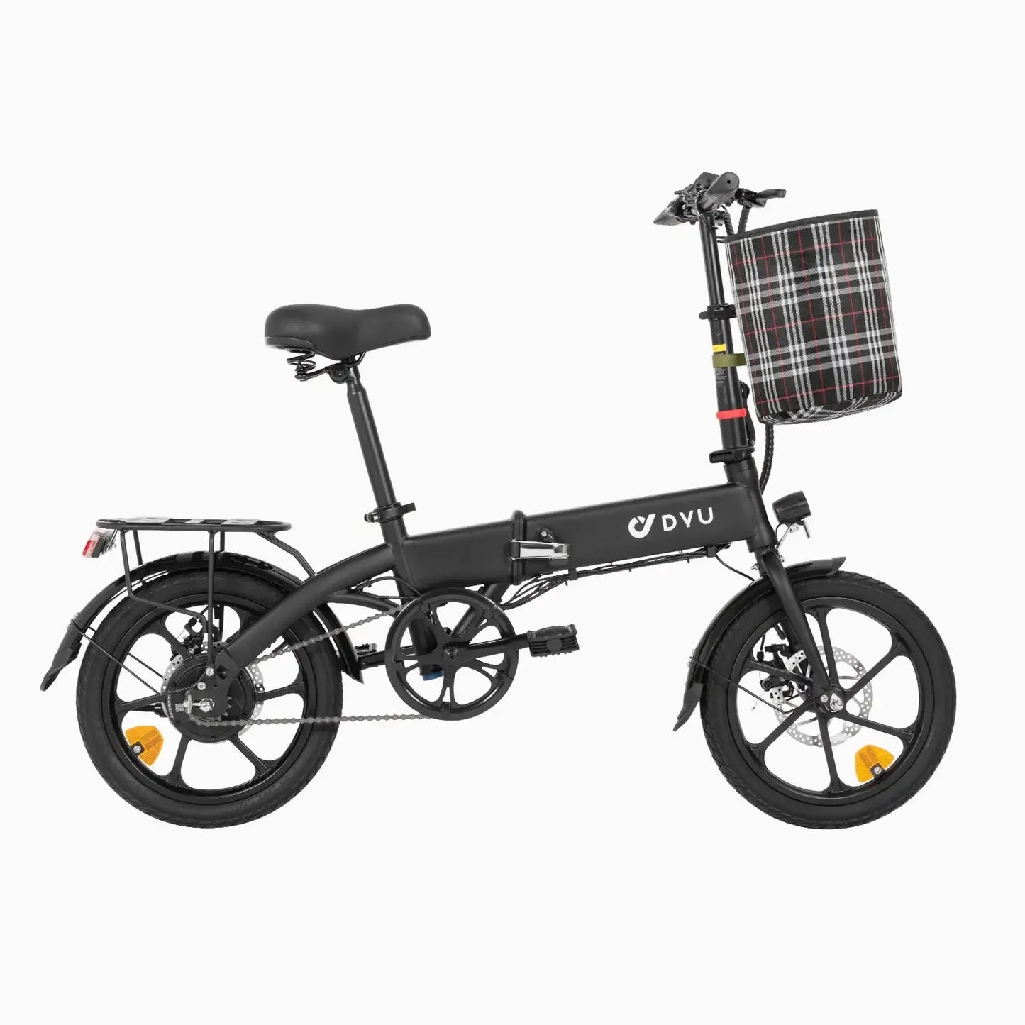 DYU A1F Pro Electric Bike 250W Folding Electric Bicycle 36V 7.5AH Lithium Battery Max Speed 25km/h 16 Inch Mini Assist Ebike