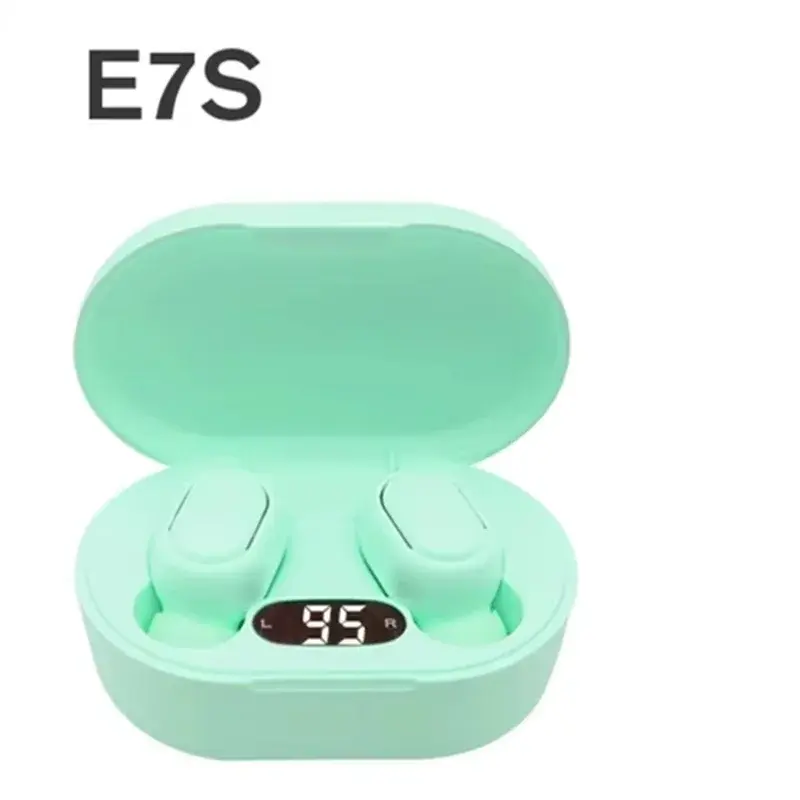 Original E7S Wireless Bluetooth Headset with Mic LED Display Earbuds for iPhone Xiaomi TWS Earphone Bluetooth Headphones earbuds Torange