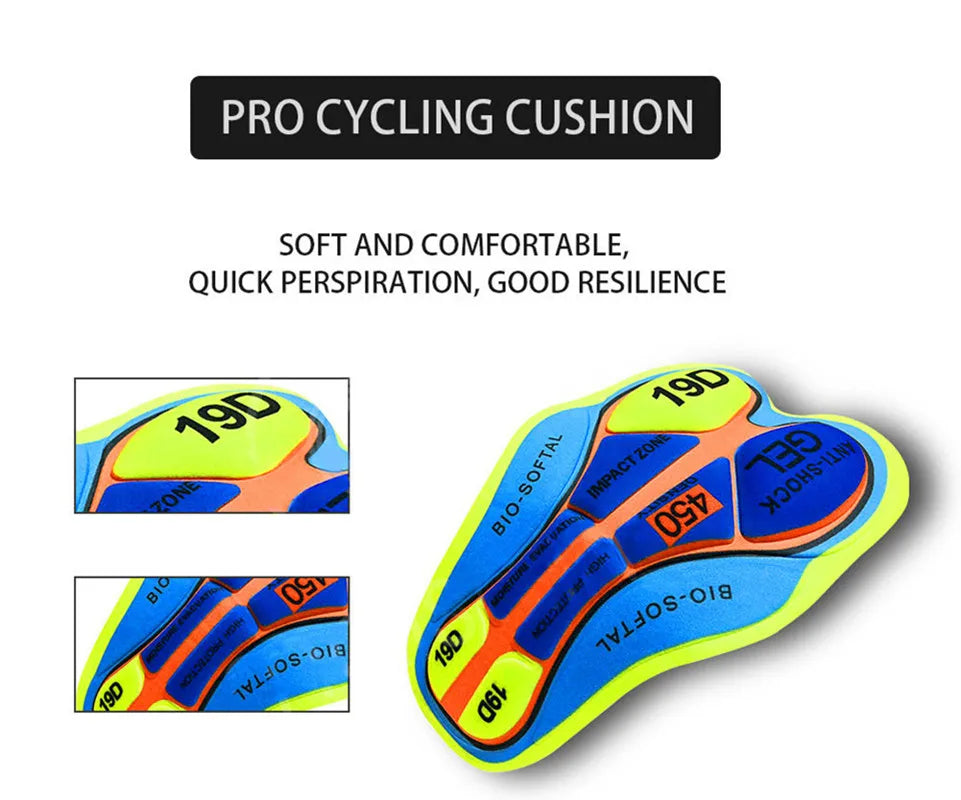 UAE Summer Cycling Jersey Set Men's Cycling Clothing Bicycle Short Sleeve Road Bike Clothes Suit Mtb Maillot Culotte Ciclismo Torange