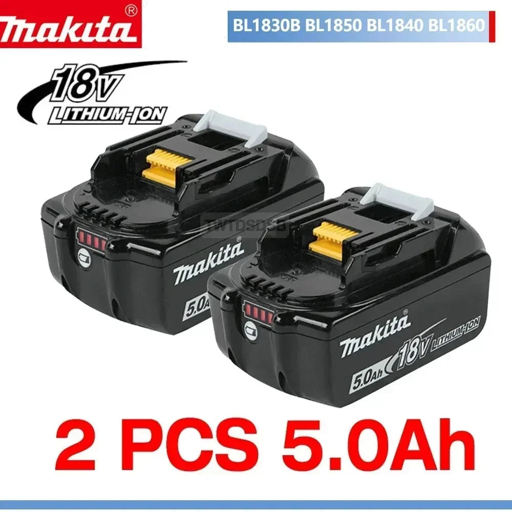 Original Makita 6Ah/5Ah/3Ah for Makita 18V Battery BL1830B BL1850B BL1850 BL1840 BL1860 BL1815 Replacement Lithium Battery