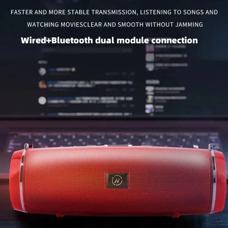 Lenovo 200W High Power Bluetooth Speaker Portable Bass Outdoor Party Wireless Speaker 3D Surround Bluetooth Speaker TWS FM Voice