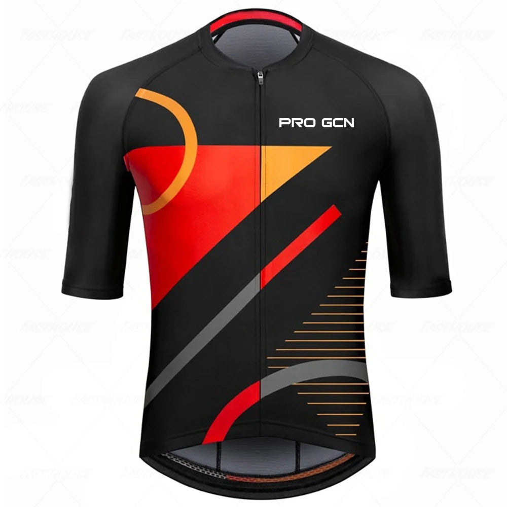 2023 Men Summer Cycling Clothing Sets Breathable Mountain Bike Cycling Clothes Ropa Ciclismo Verano Triathlon Suits Torange
