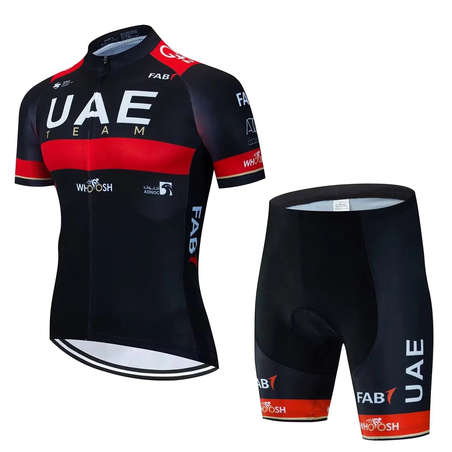 2025 UAE Cycling Jersey Set MTB Uniform Bike Clothing Summer Breathable Bicycle Shirt Ropa Ciclismo Bib Pants Maillot Ciclismo Torange