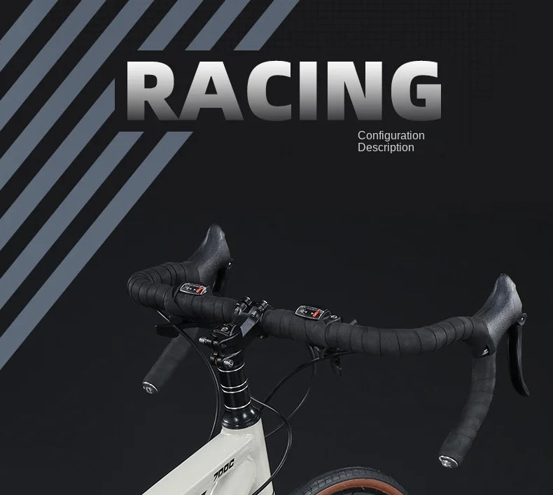 FJ Bend Handle High Carbon Steel Variable Speed Mountain Bikes