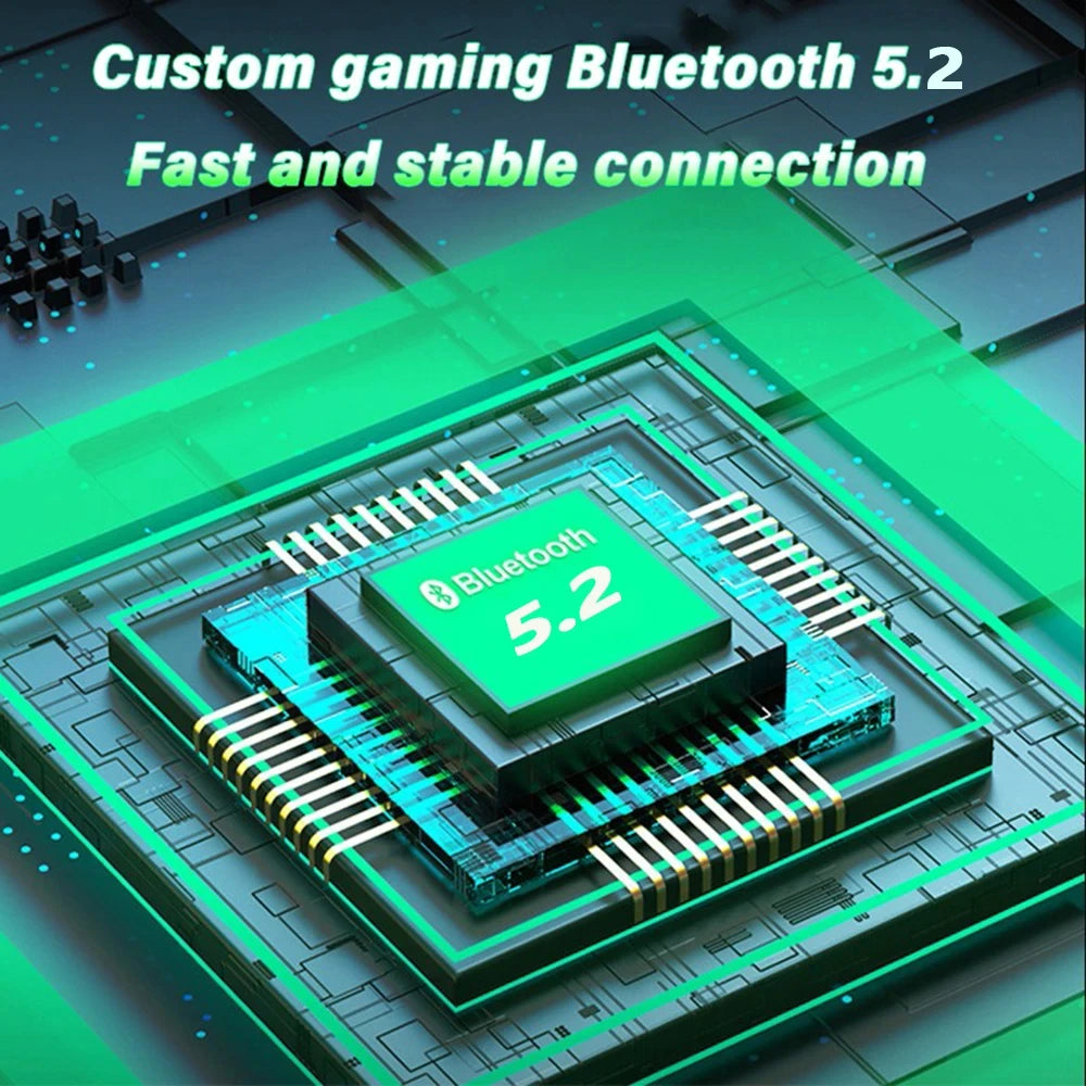 X15 TWS Gaming Earbuds Wireless Bluetooth Earphones With Mic Bass Audio Sound Positioning 9D Stereo Music HiFi Headset For Gamer