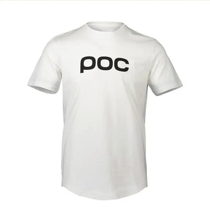 POC Long-sleeved sportswear DH Cycling Clothing Motorcycle T-Shirt Marathon running quick-drying sweat-absorbing sportswear Torange