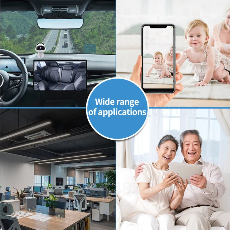 Lovely Mini HD Camera WIFI Voice Remote Video Calls Home Intelligent Monitoring Night Vision Surveillance Indoor Baby Monitor