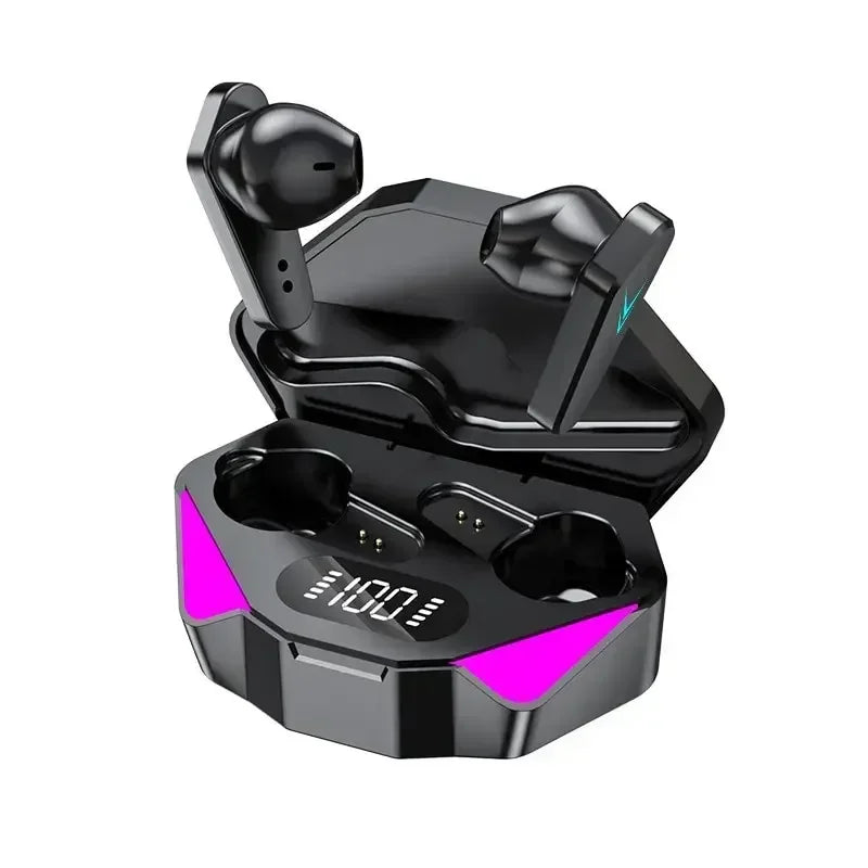 New X15 TWS Bluetooth Earphones Wireless Headphones 65ms Low Latency Earbuds Esport Gaming Headset Gamer Earphone Mic For Xiaomi