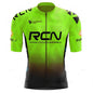 2026 Rvouei Team Cycling Jersey Set Summer Breathable Road Bicycle Suit Riding Uniform Bike MTB Clothing New Sports Cycling Kits Torange