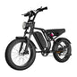 Electric Bike BLUVALL SU8 1500W Powerful Motor 52V20AH Removable Battery E-bike Hydraulic Brake 20*4 Inch Fat Tire Electric Bike Torange