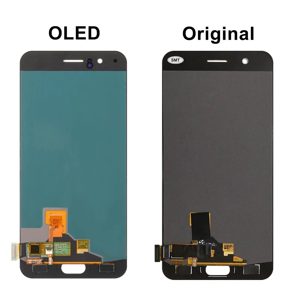 5.5" AAA+++ For Oneplus 5 A5000 LCD Display Screen Digitizer With Frame Screen Replacement For AMOLED One Plus5  Screen LCD