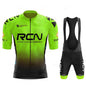 2026 Rvouei Team Cycling Jersey Set Summer Breathable Road Bicycle Suit Riding Uniform Bike MTB Clothing New Sports Cycling Kits Torange