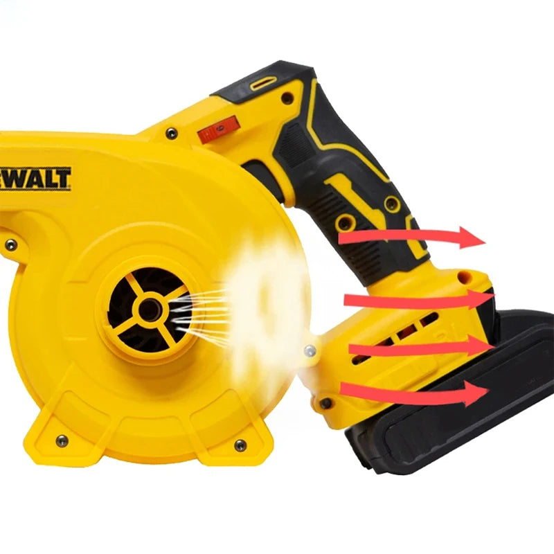 DeWalt Cordless Electric Hair Dryer Brushless Dust Vacuum Cleaner Portable Multifunctional Household Car Removable Air Blower