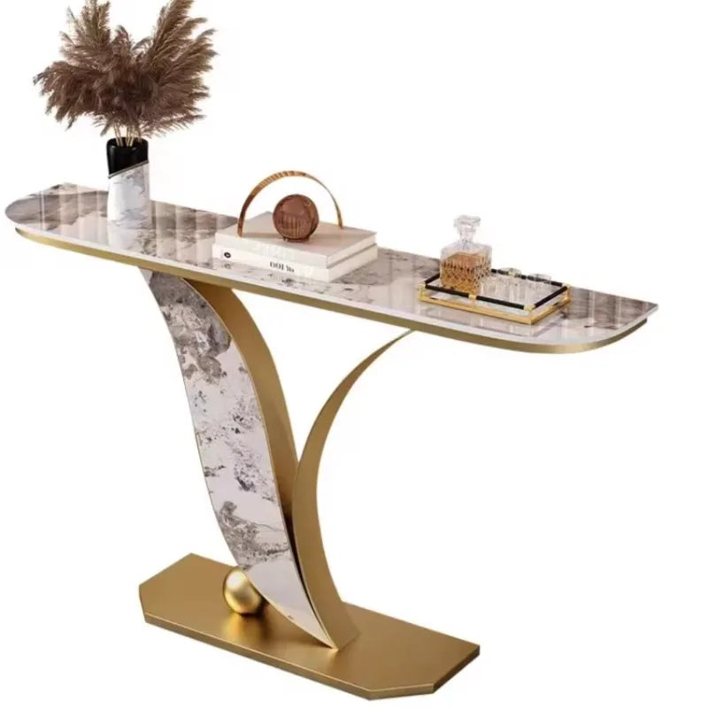 Metal Removable Living Room Table Modern Narrow Table Office Gold Vintage Short Tavolino Soggiorno Moderno Hallway Furniture