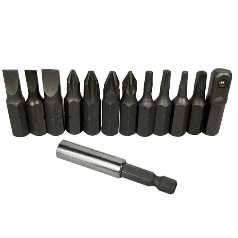 23pcs Sleeve Screwdriver Set Ratchet Wrench Socket Spanner Drill Combination Kits for Car Bike Repair Tool
