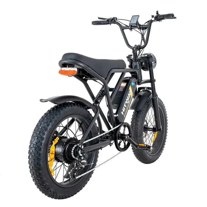 New Arrival HITWAY 20INCH Electric Off Road Bicycle Long Range 80KM EU Warehouse Stock Spoked Wheel Electric Bike