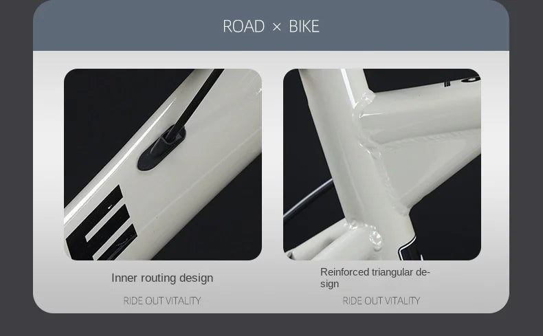 FJ Bend Handle High Carbon Steel Variable Speed Mountain Bikes