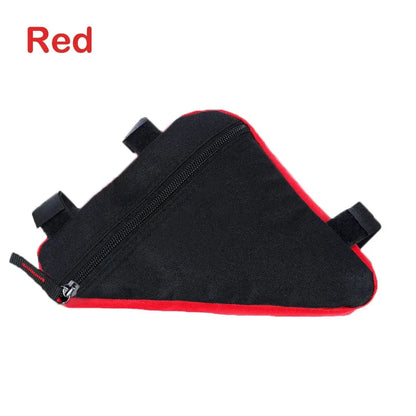DOMEN Bicycle Triangle Bag Bike Frame Front Tube Waterproof Bag Bike Top Tube Bag Bicycle Storage Bag Bicycle Accessories Torange